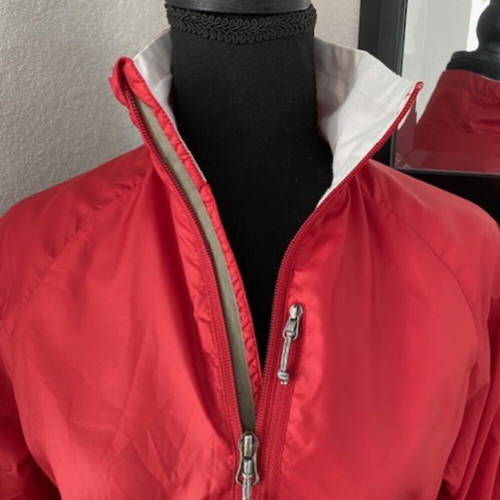 Cloudveil Red Packable Vented Biking Windbreaker … - image 6